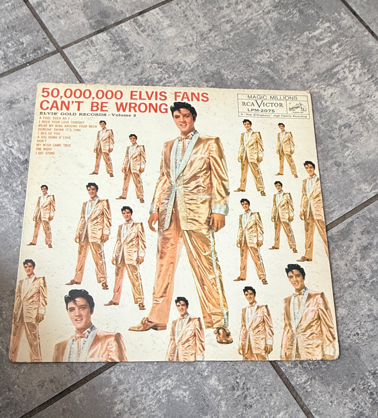 Elvis Presley - 50,000,000 Elvis Fans Can't Be Wrong: Elvis' Gold Records - Volume 2 Vinyl LP