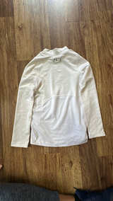 Under Armour ColdGear Long Sleeve Shirt Baseball Youth Small White  - Image 6