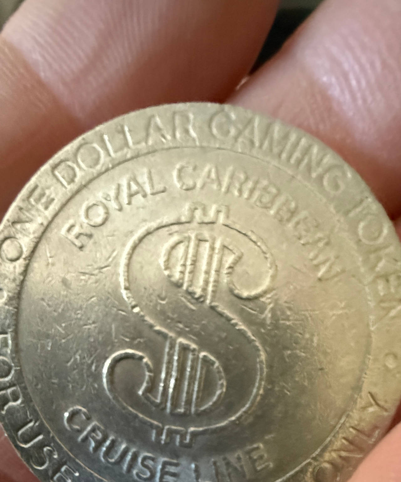 Royal Caribbean One Dollar Gaming Token