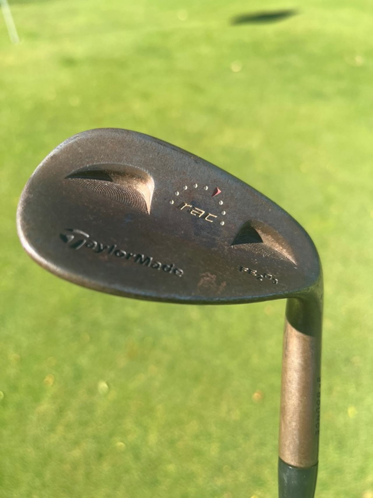 TaylorMade RAC Fe2O3 Raw Steel Wedge