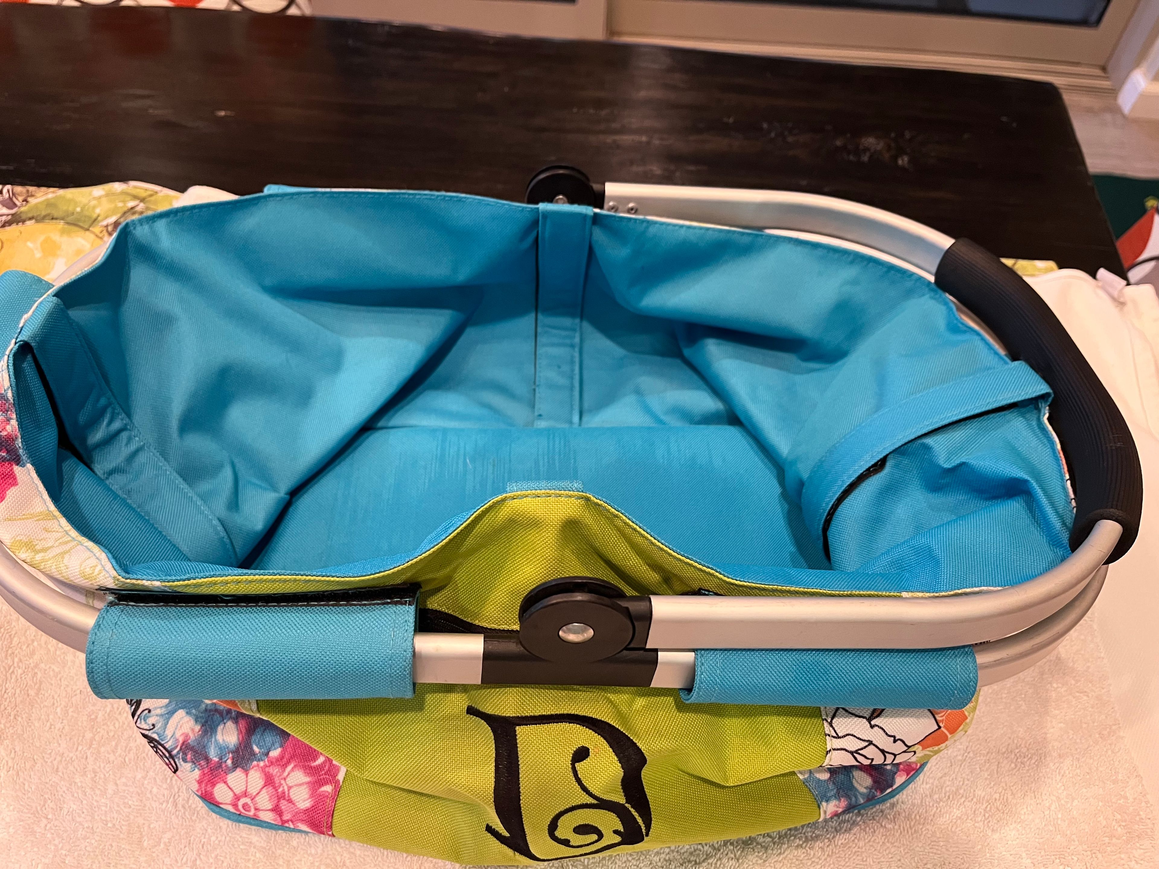 RSVP International Collapsible Market Basket – Green - Image 2