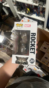 Funko Pop! Marvel: Guardians of the Galaxy Vol. 2 - Rocket #201 - Image 2