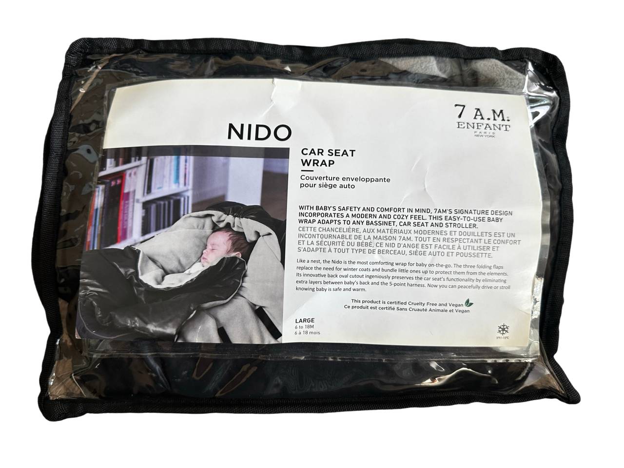 7AM Enfant Nido Car Seat Wrap