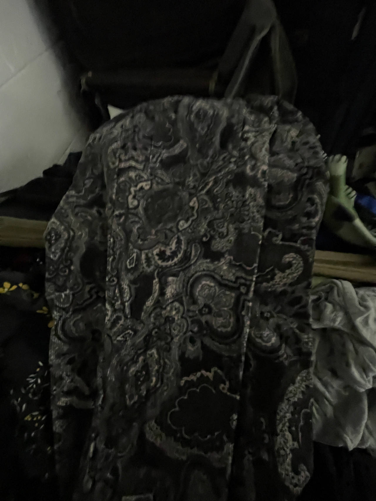 Paisley Print Duffle Bag