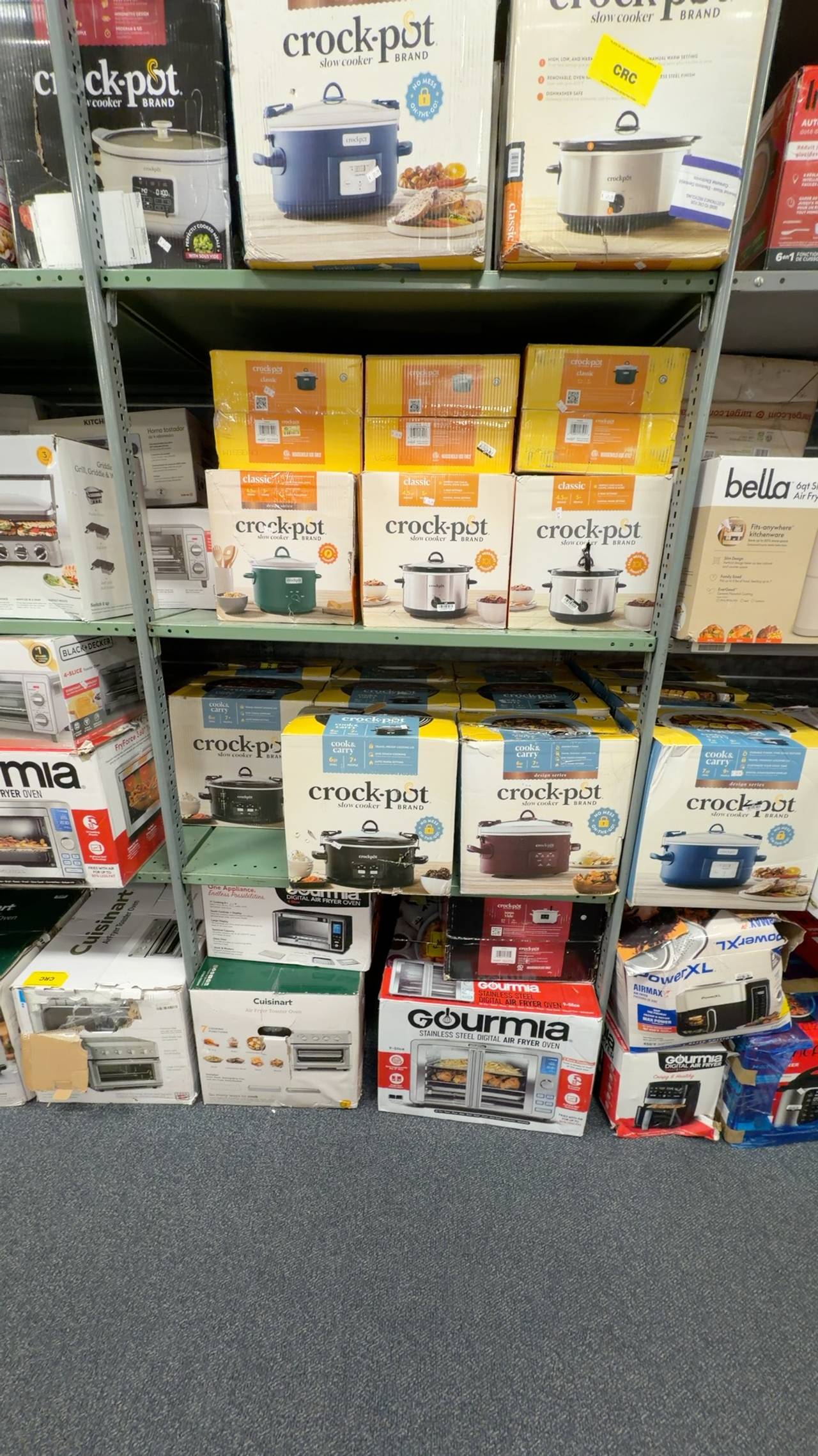 Crock-Pot Classic Stainless Steel 4.5qt Slow Cooker