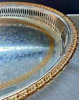 Vintage Kensington No. 7846 Oval Serving Tray 88-2 - Image 3