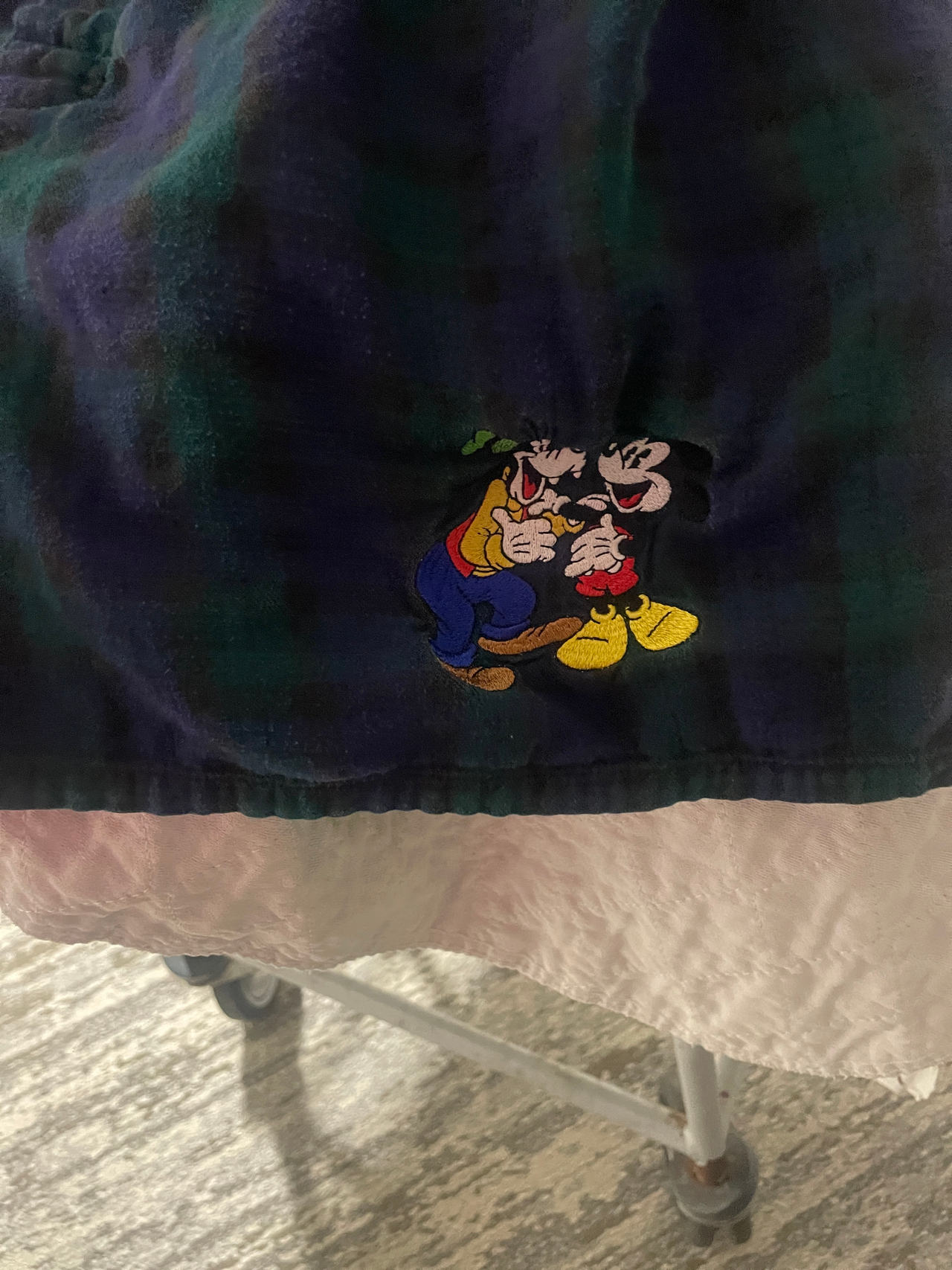 Disney Mickey Mouse & Goofy Plaid Pajama Pants