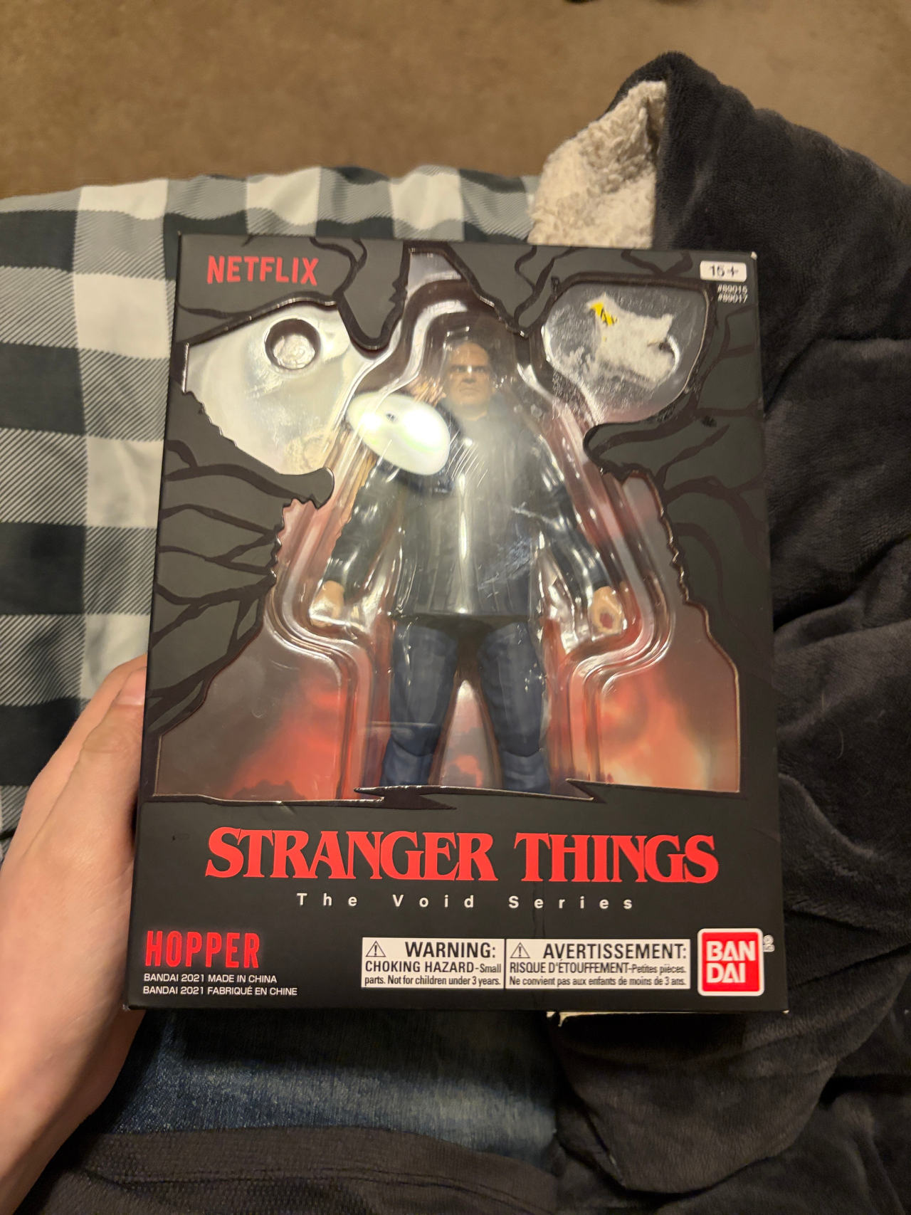 Bandai Stranger Things The Void Series Hopper Action Figure