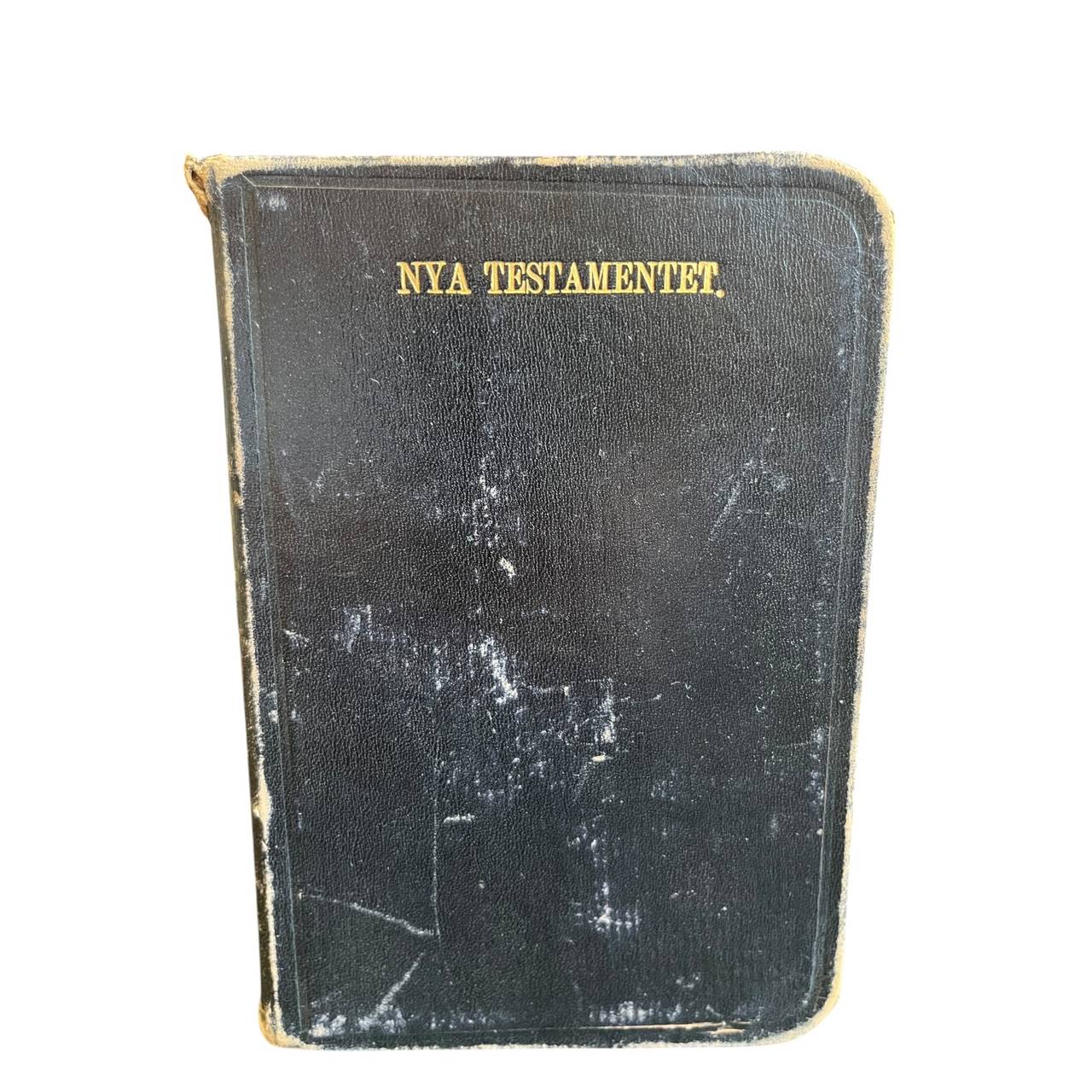 Vintage Swedish New Testament (Nya Testamentet) 1890