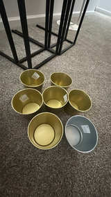 IKEA DAIDAI and BINTJE Metal Plant Pots - Image 4