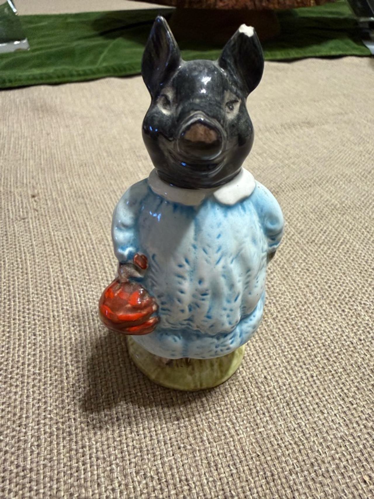 Beswick Beatrix Potter Pig-Wig Figurine (1972)