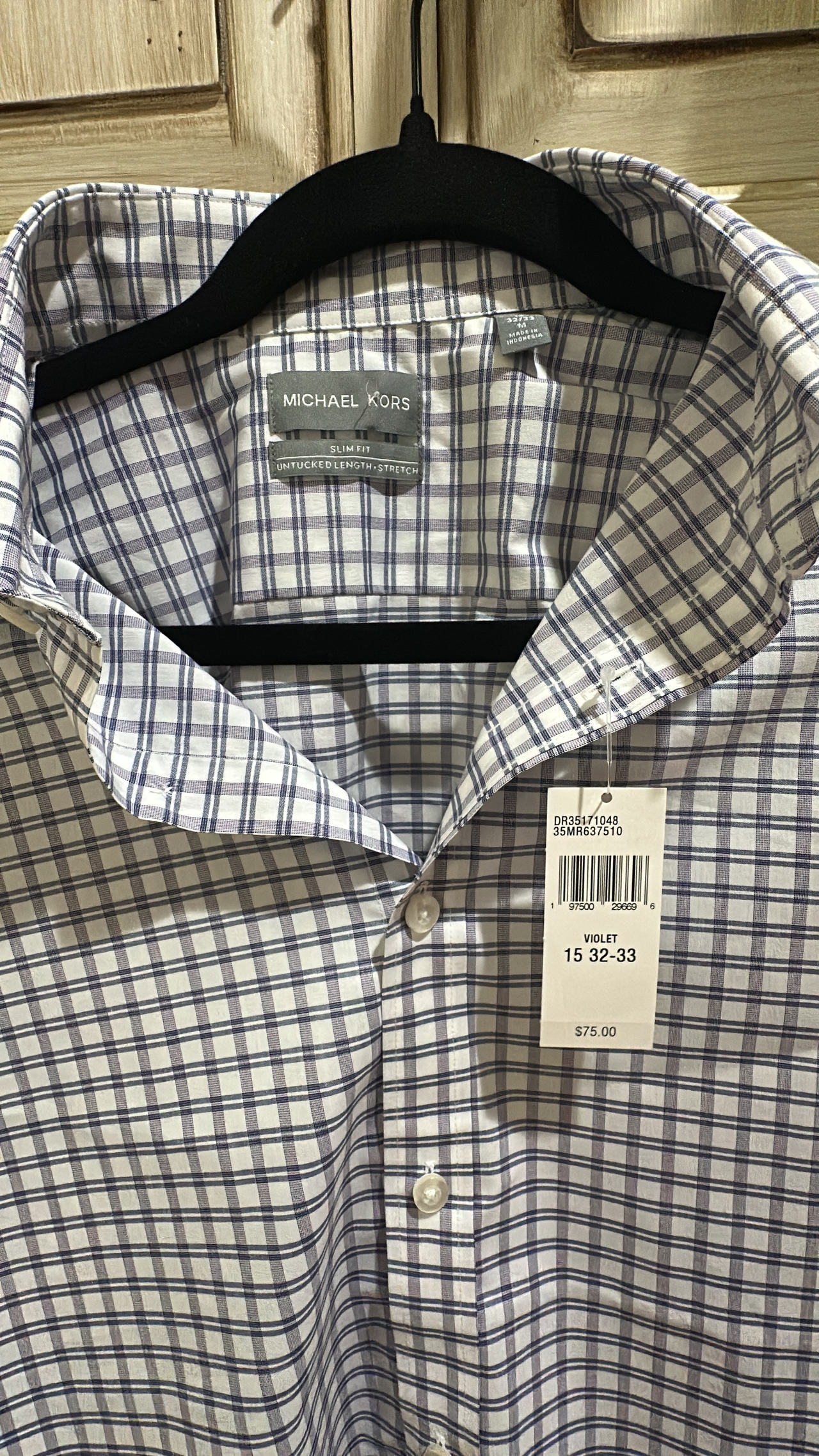 Michael Kors Slim Fit Dress Shirt