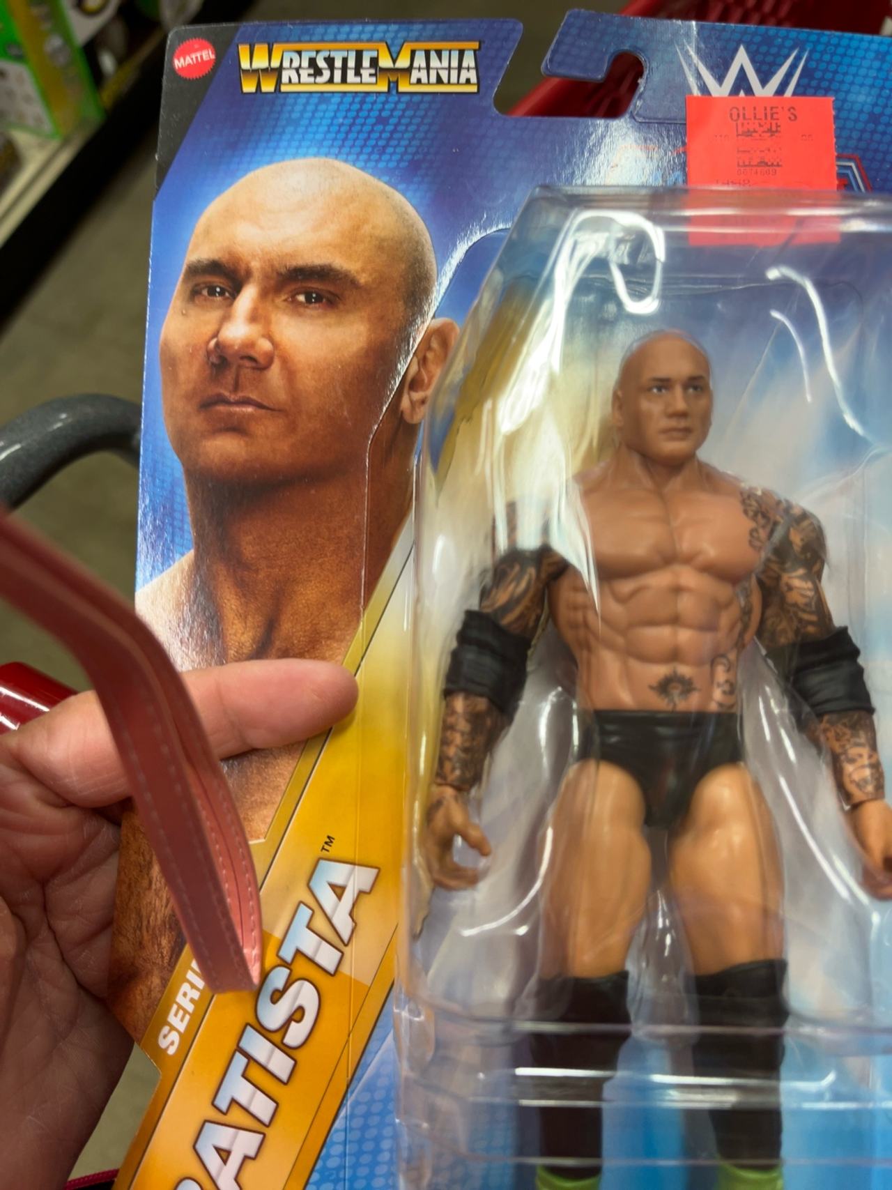 Mattel WWE Batista Action Figure Main Event Series #152 6-inch
