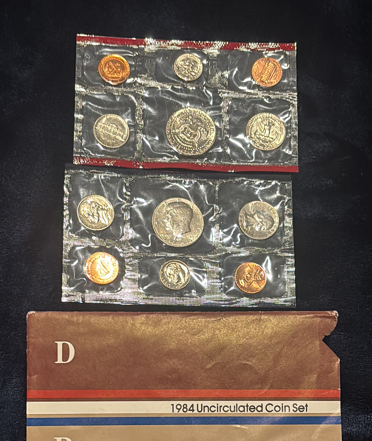 1984 United States Mint Uncirculated Coin Set