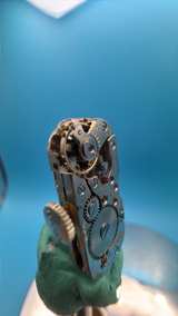 Vintage Benrus Watch Movement and Dial with signed crown - Image 4