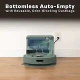 bObsweep Bio Self-Empty Robot Vacuum & Mop - Sage Green - Image 1
