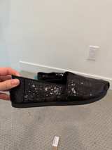 TOMS Black Sequin Alpargata Shoes - Image 2