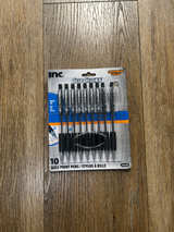 Inc. Clip Clicks Ball Point Pens 10 Pack - Image 1