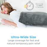 Pure Enrichment PureRelief Ultra-Wide Microplush Heating Pad - Image 2