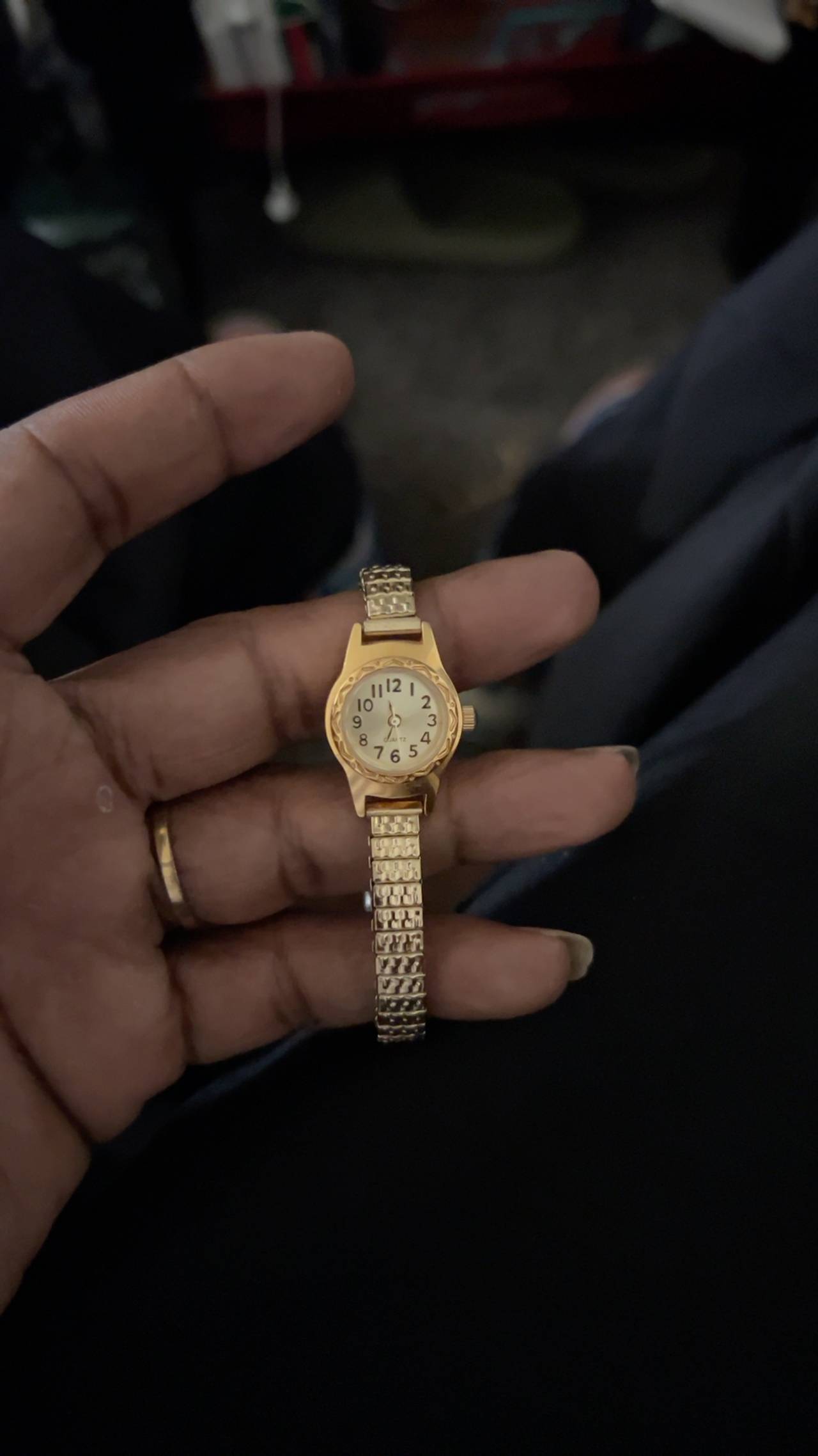 Vintage Women's Two-Tone Gold and Silver Quartz Watch