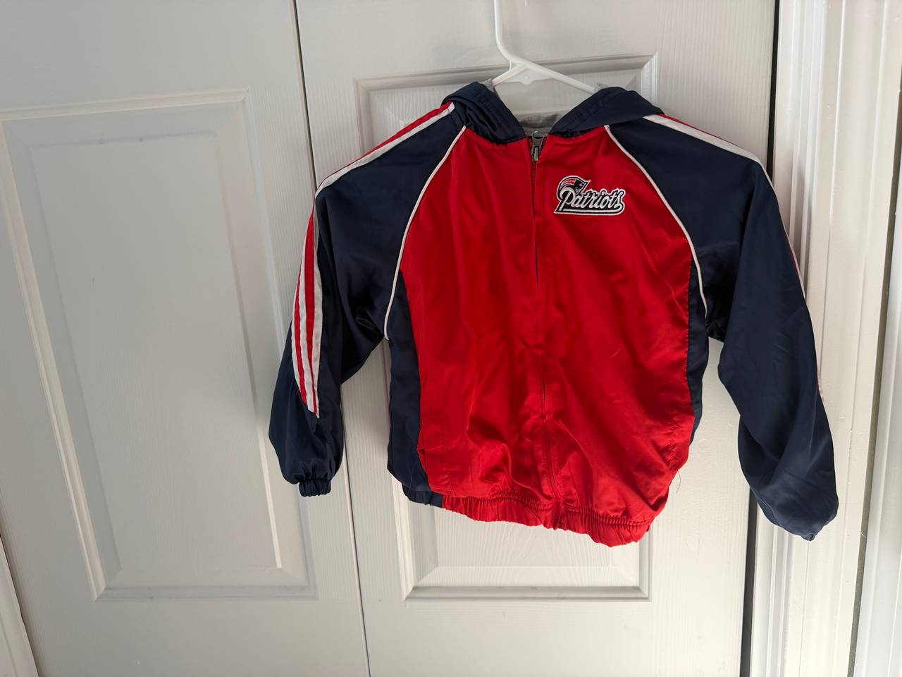 New England Patriots Kids Windbreaker Jacket size 5/6