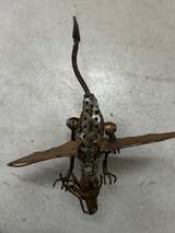 Handcrafted Metal Dragon Sculpture - Image 3