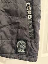 Ecko Unlimited Hooded Puffer Vest Black/Gray Large  - Image 4