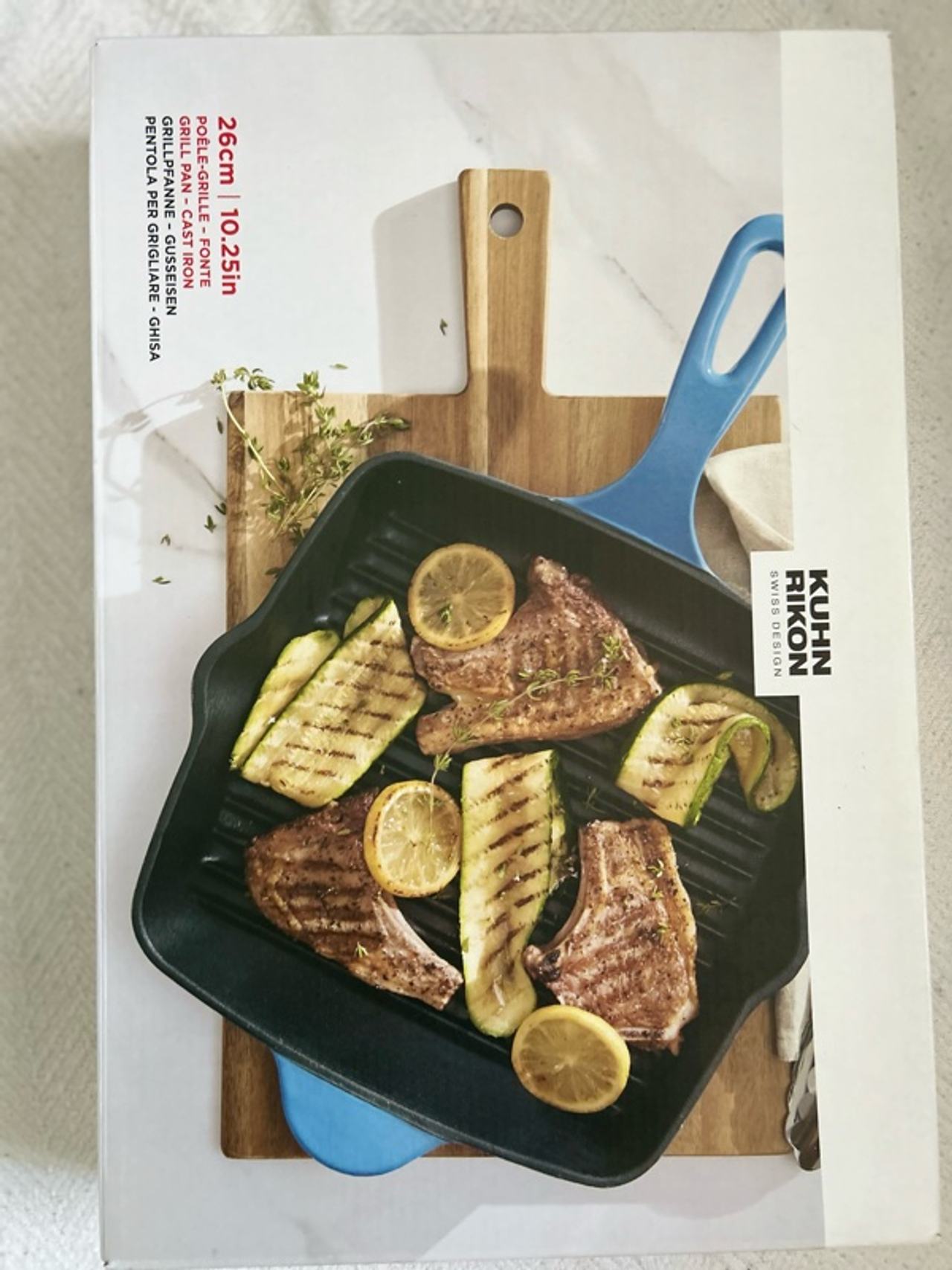 Le Creuset Square Skillet Grill 10.25" Deep Teal