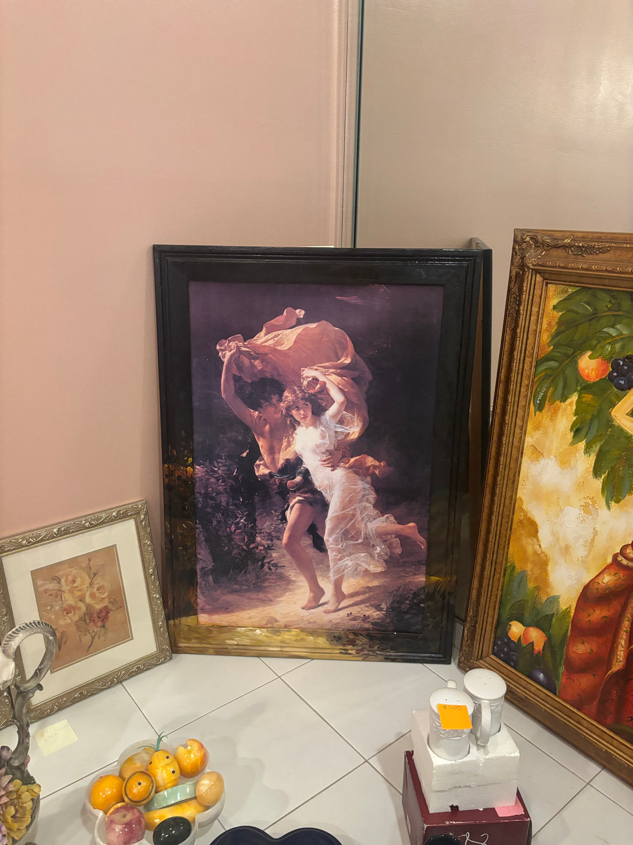 The Storm Framed Art Print