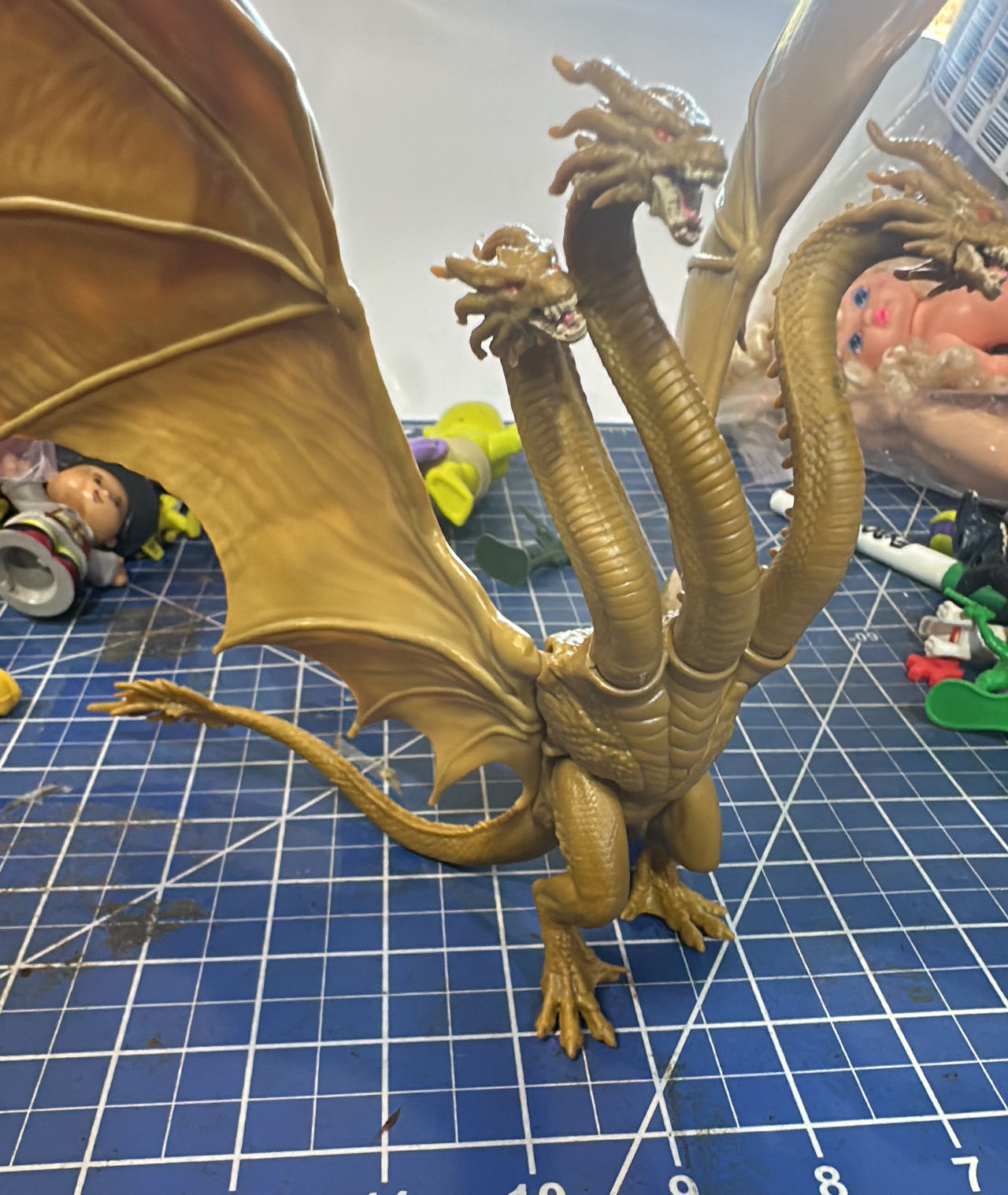 Playmates Godzilla vs. Kong King Ghidorah Action Figure. 121
