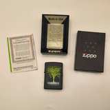 Zippo Shelter Tree Care Black Matte Lighter - Image 1