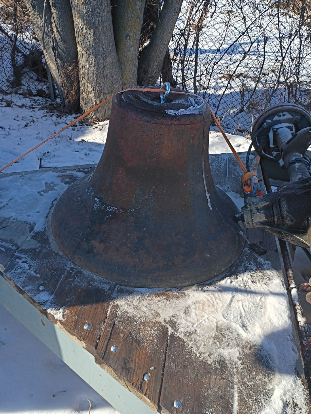 Antique Cast Iron Farm Bell