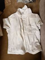 Frankies Bikinis Terry Cloth Shirt and Shorts Set (Sz M) - Image 4