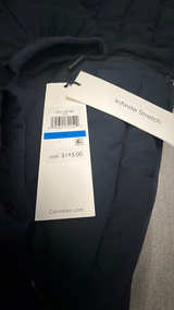 Calvin Klein Men's Sherpa Lined Hooded Puffer Jacket Navy - Image 2