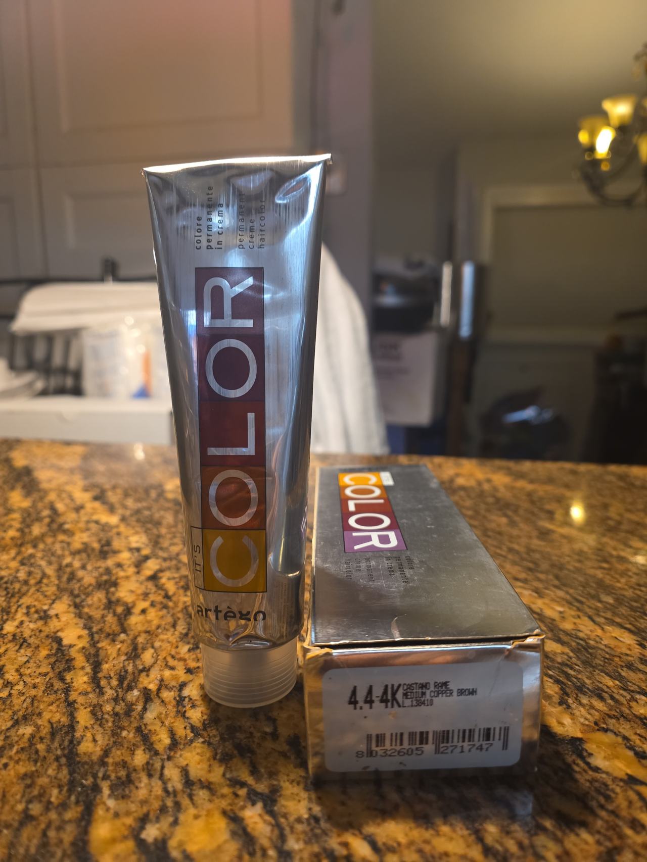 Artego It's Color Permanent Hair Color 4.44K Medium Copper Brown
