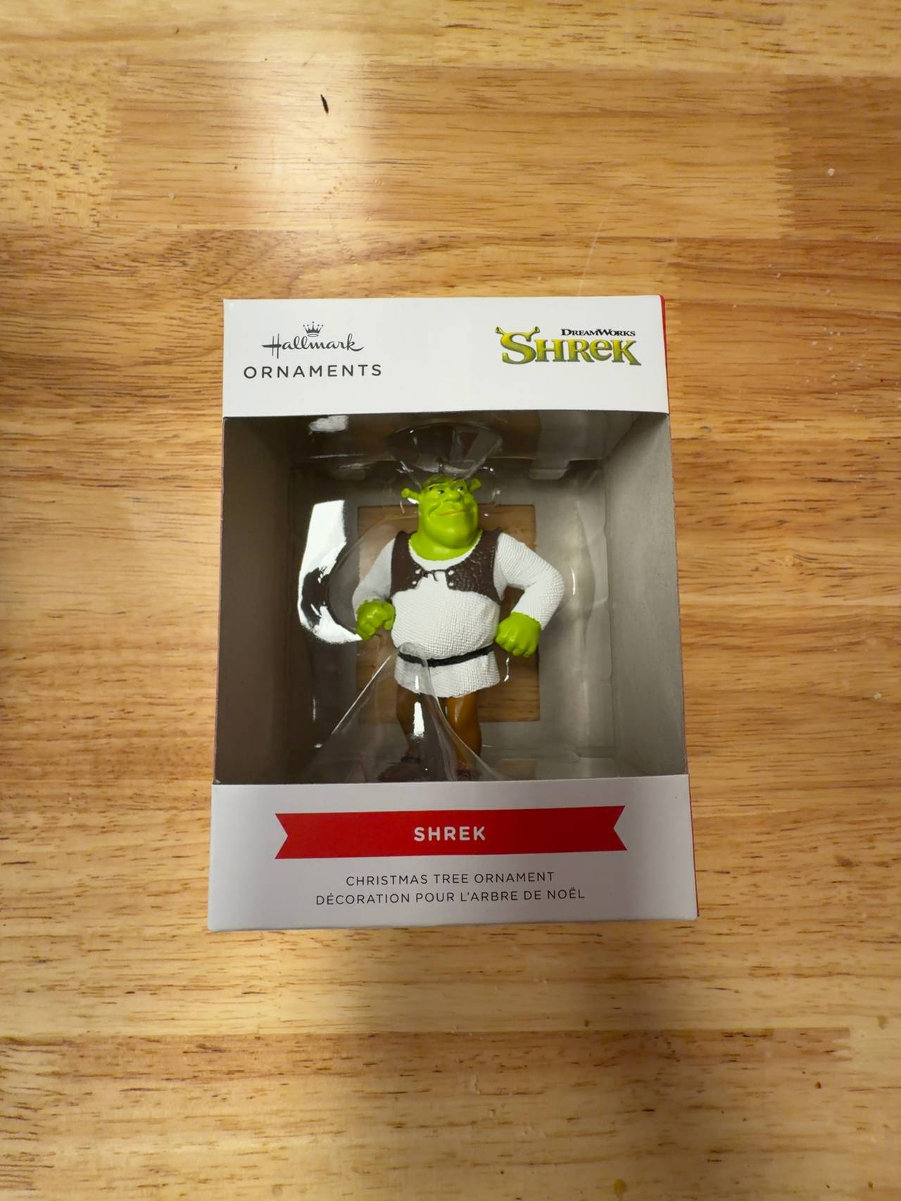 Hallmark Shrek Christmas Ornament Green