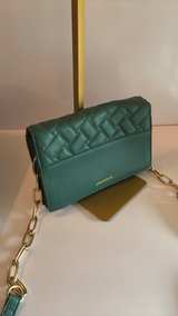 Like Dreams Quilted Woven Crossbody Bag - Image 3