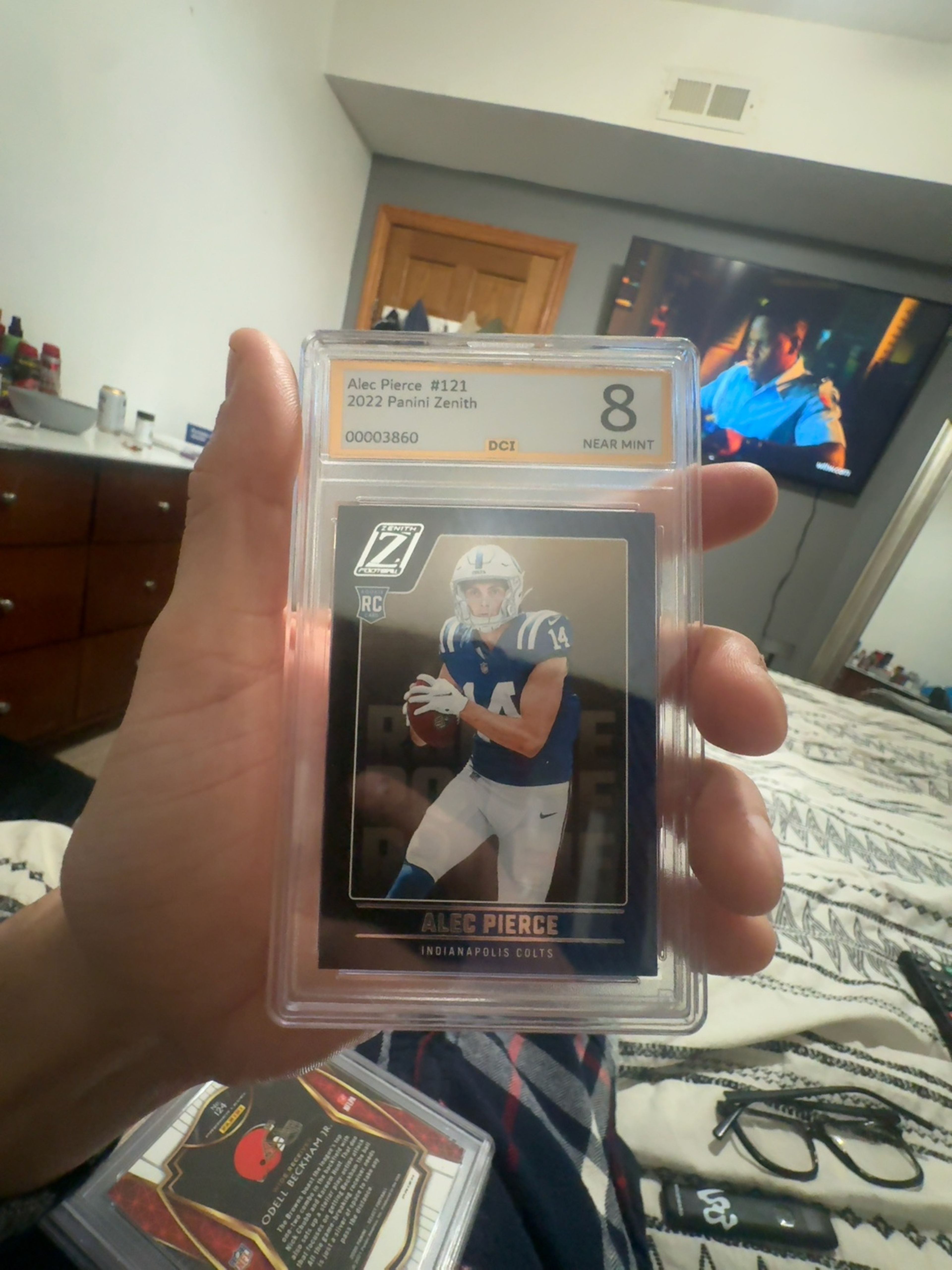 Panini Zenith Alec Pierce Rookie Card #121 Indianapolis Colts