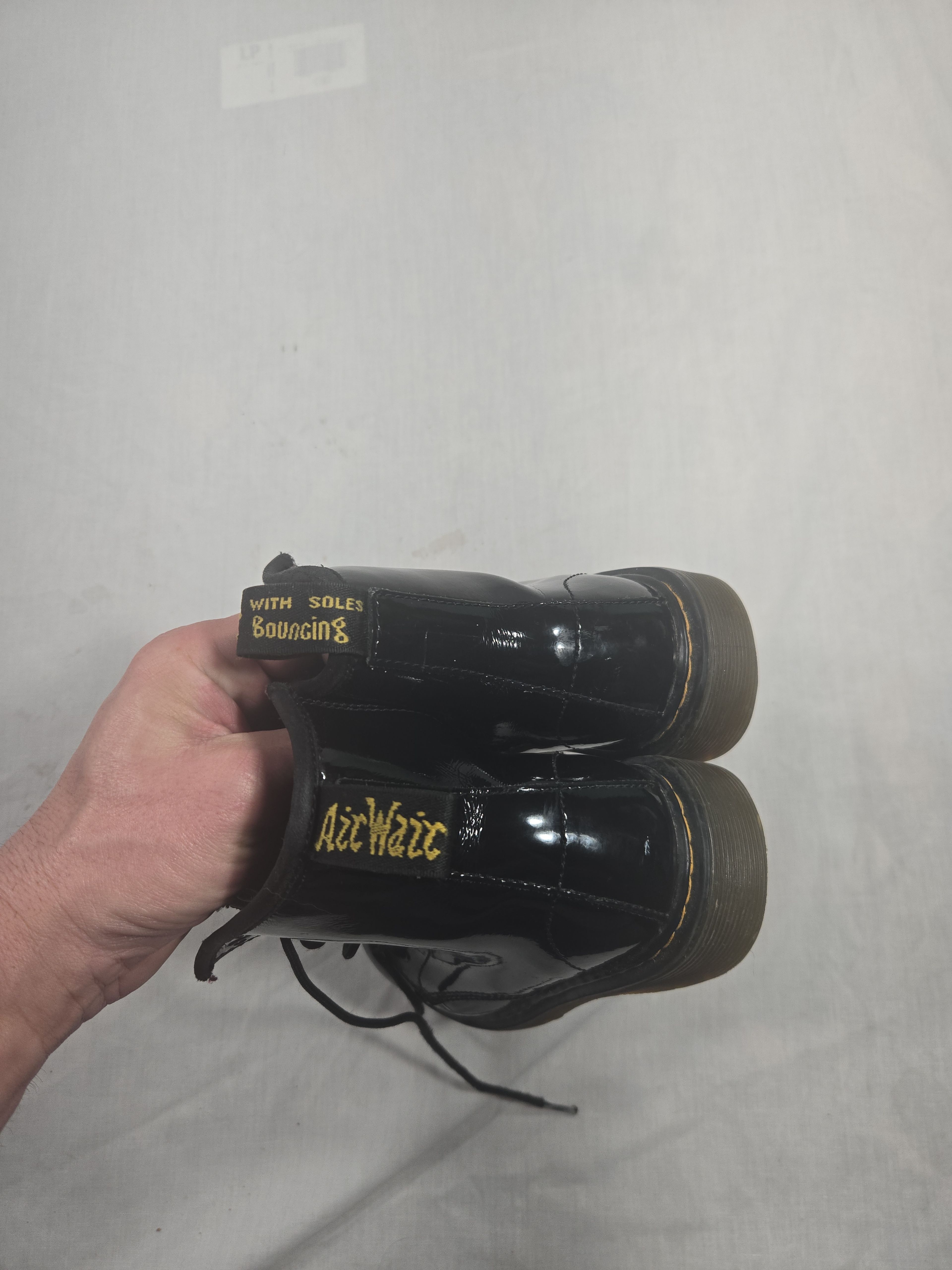 Dr. Martens Kids Delaney Patent Leather Boots size 3