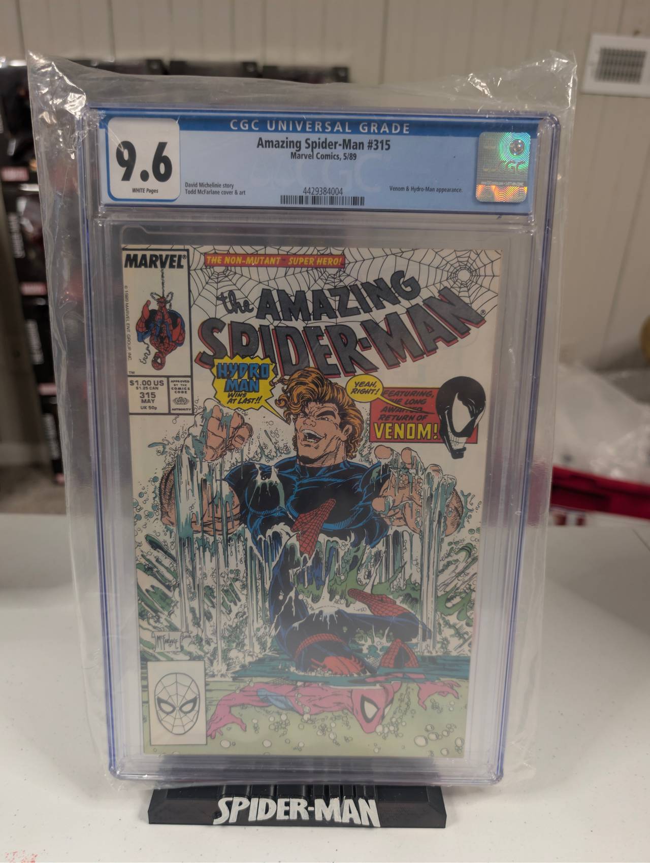 Amazing Spider-Man #315 CGC 9.6