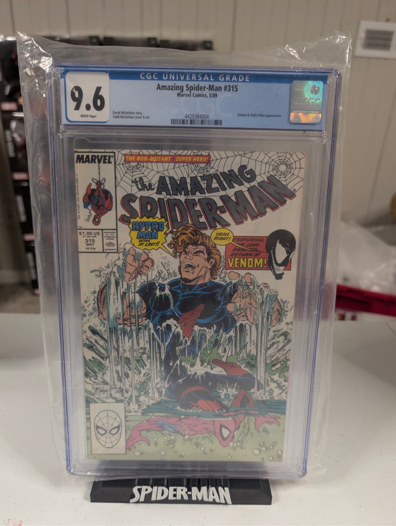 Amazing Spider-Man #315 CGC 9.6
