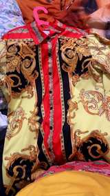 Vintage Dashiki African Women's Dress - Image 1