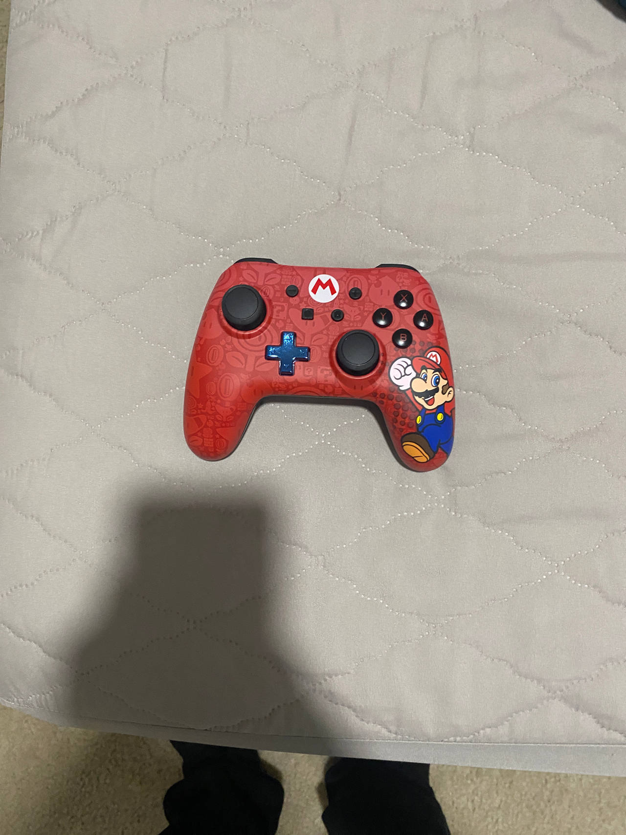 PowerA Enhanced Wireless Controller for Nintendo Switch - Super Mario Edition