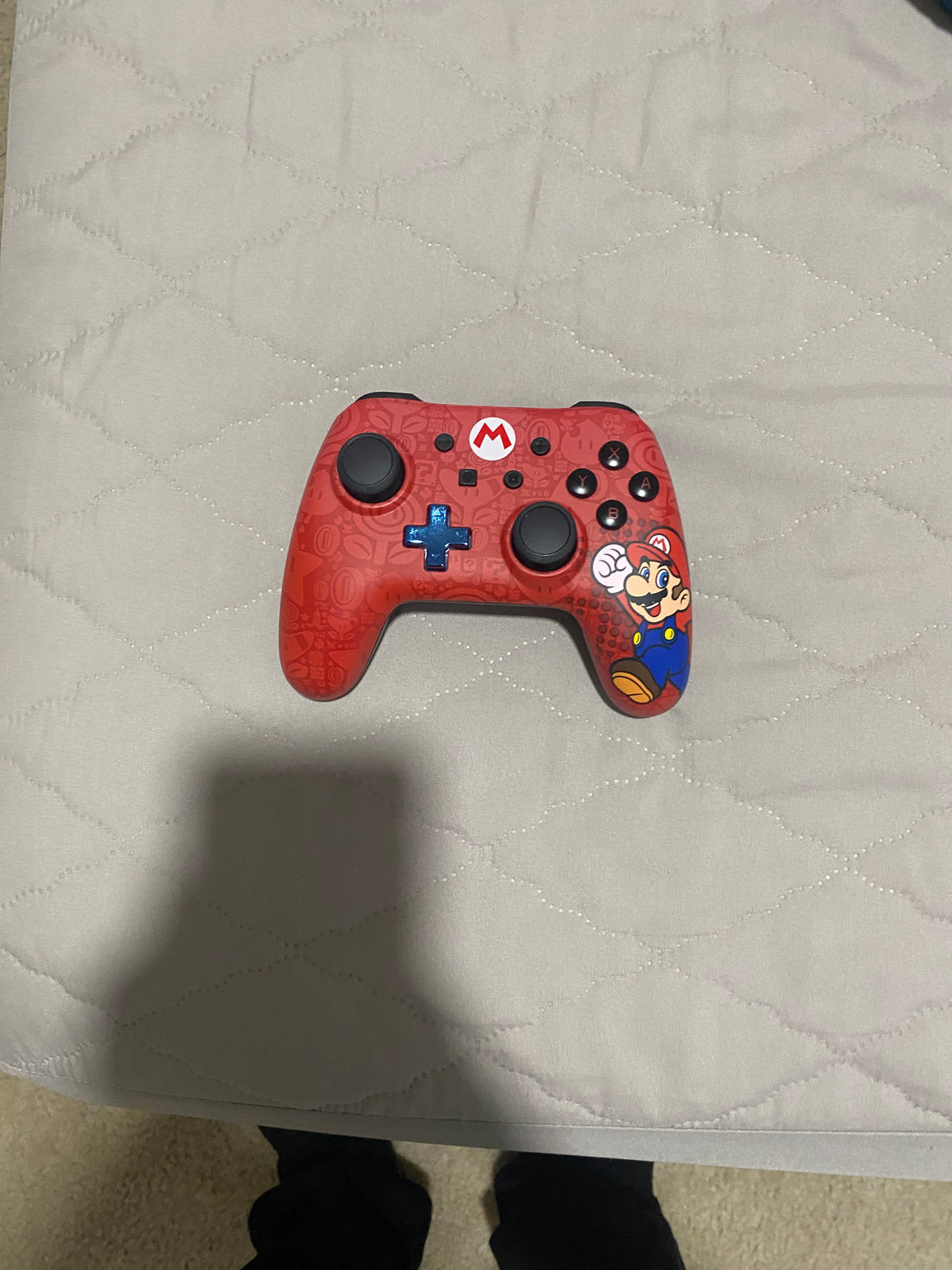 PowerA Enhanced Wireless Controller for Nintendo Switch - Super Mario Edition
