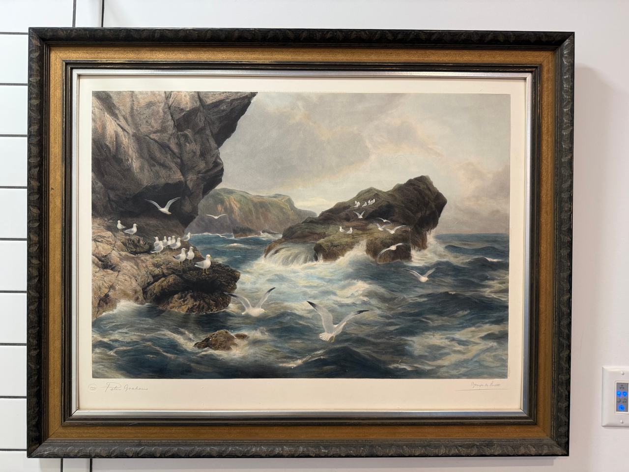 Framed Seascape Art Print