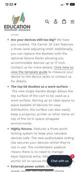 PC Locs Carrier 30 Cart - Image 7