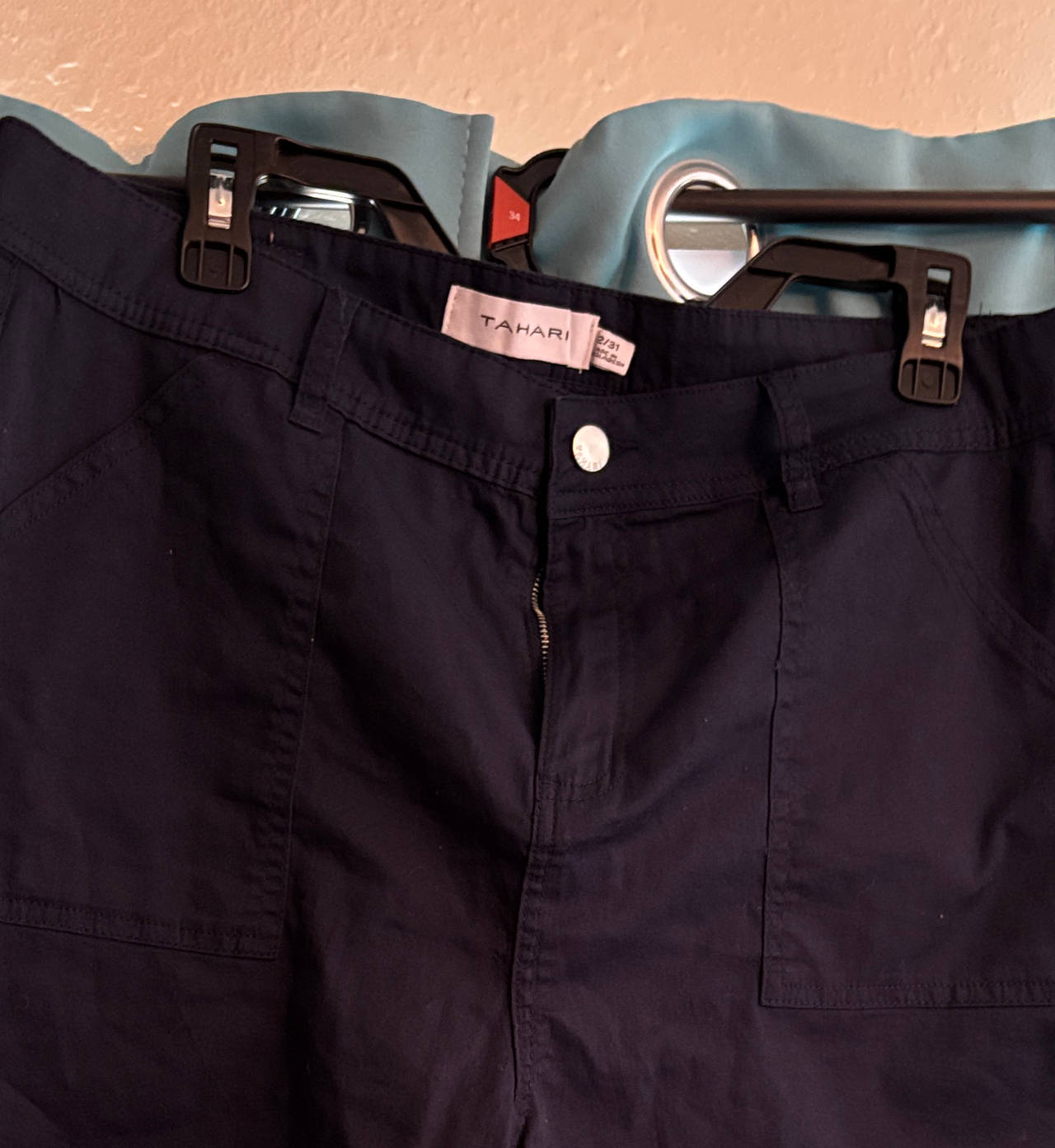 Tahari Women's Navy Utility Pants