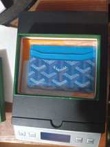 Goyard Saint Sulpice Card Holder Sky Blue - Image 3