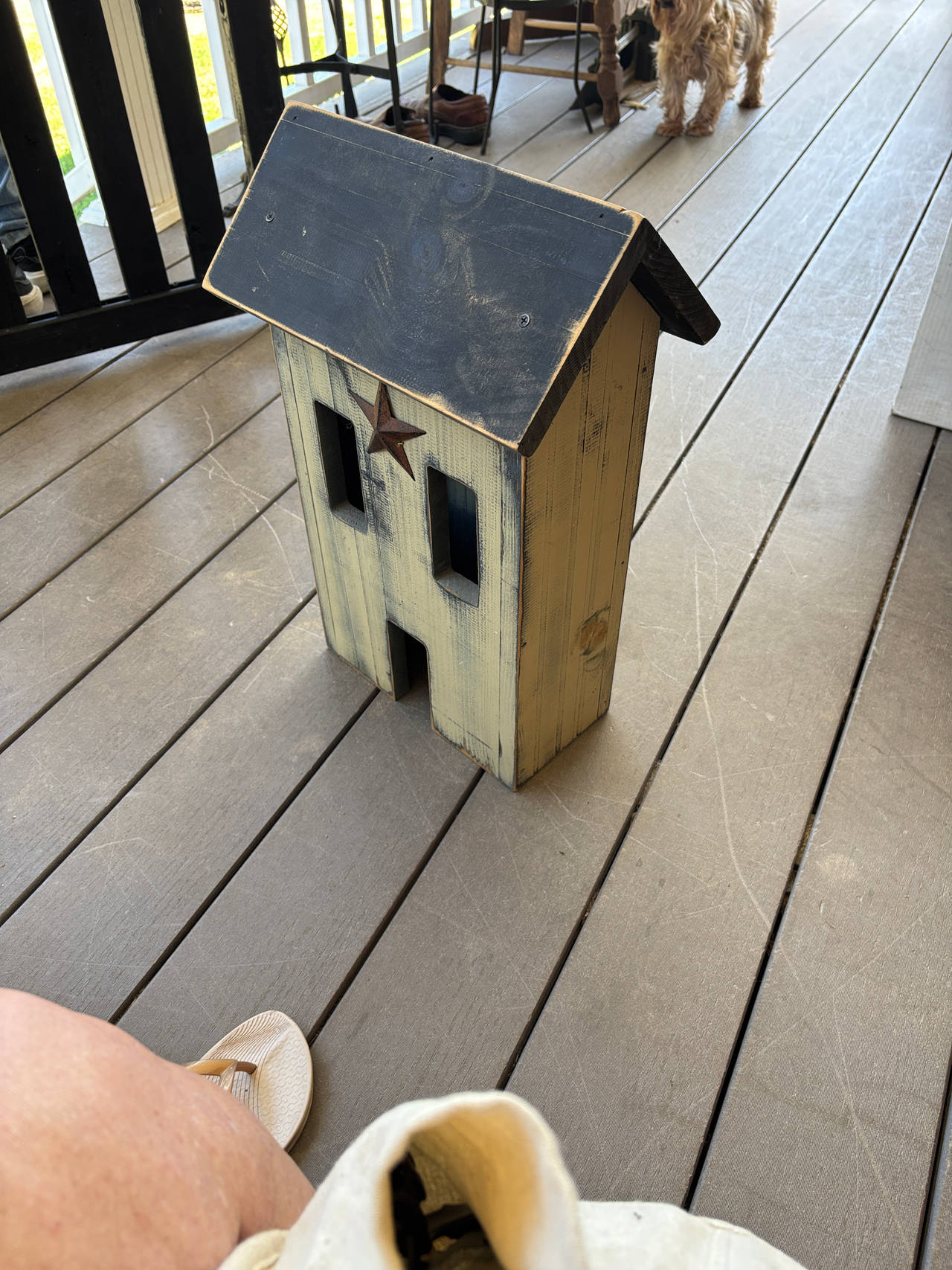 Rustic Wooden Decorative House
