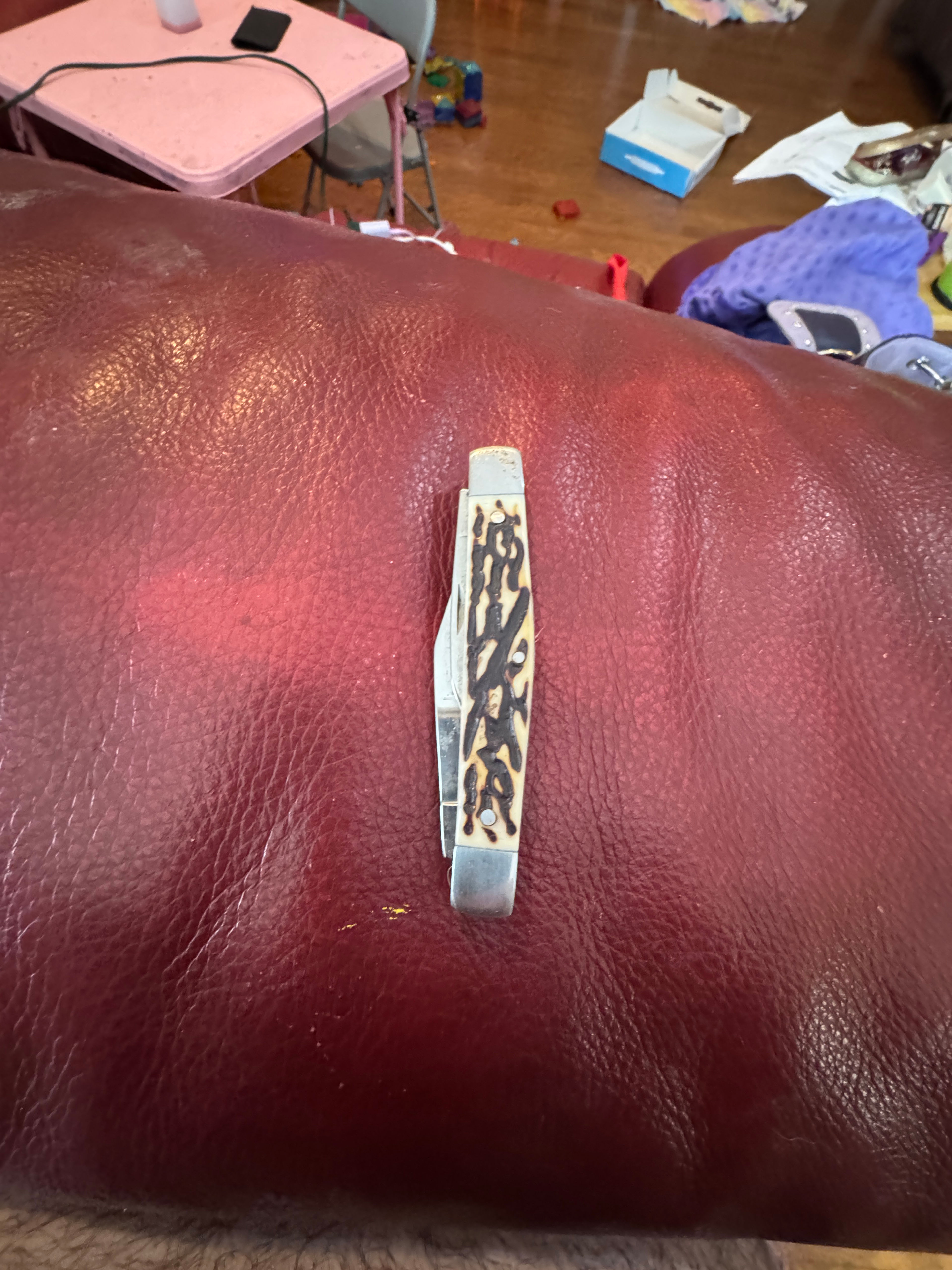 Case XX Stag Bone Folding Pocket Knife